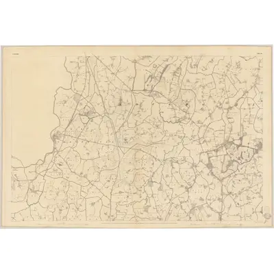 1834 Map of Armagh - Sheet 8, 1836 Print