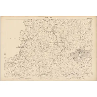 1906 Map of Armagh - Sheet 8, 1908 Print
