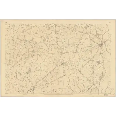 1835 Map of Armagh - Sheet 9, 1836 Print