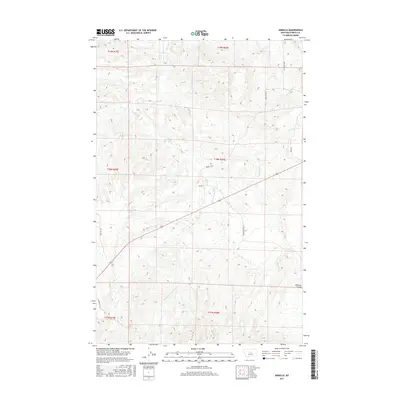 2017 Map of Armells, 2017 Print