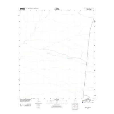 2011 Map of Armenta Well, 2011 Print