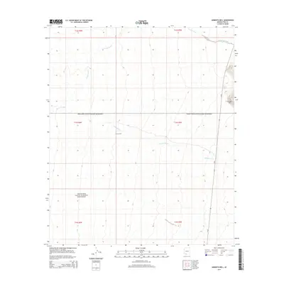 2014 Map of Armenta Well, 2014 Print