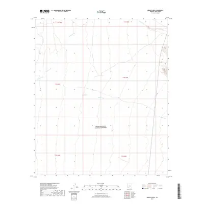 2018 Map of Armenta Well, 2018 Print
