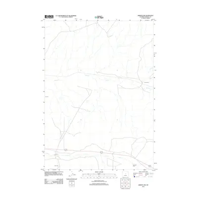 2012 Map of Arminto NW, 2012 Print