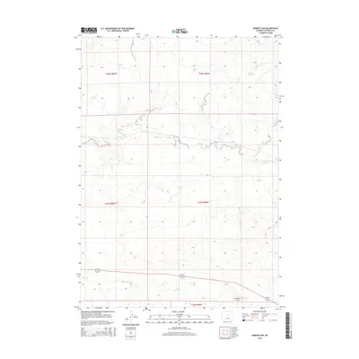 2015 Map of Arminto NW, 2015 Print