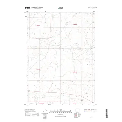 2017 Map of Arminto NW, 2017 Print