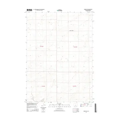 2015 Map of Arminto SW, 2015 Print