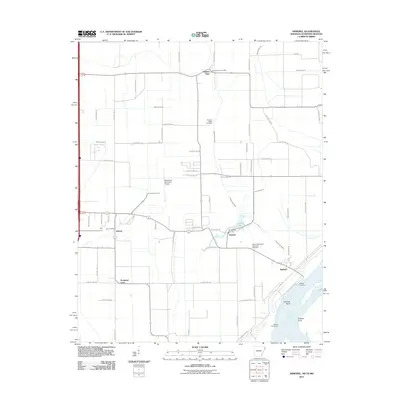 2011 Map of Armorel, 2011 Print