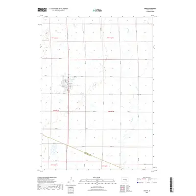 2017 Map of Armour, 2017 Print
