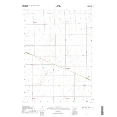 2017 Map of Armour SW, 2017 Print