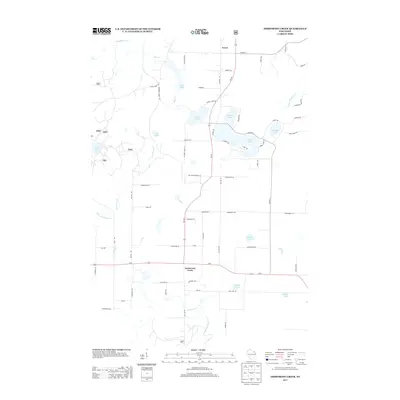 2013 Map of Armstrong Creek, 2013 Print