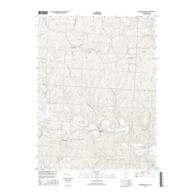 2016 Map of Armstrongs Mills, 2016 Print