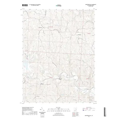 2019 Map of Armstrongs Mills, 2019 Print