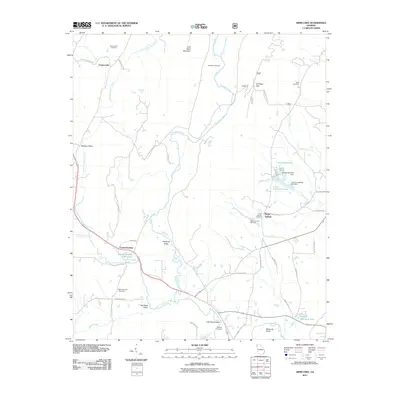 2011 Map of Armuchee, 2011 Print