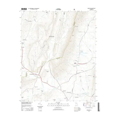 2014 Map of Armuchee, 2014 Print