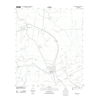 2012 Map of Arnaudville, 2012 Print