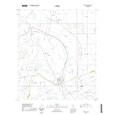 2020 Map of Arnaudville, 2020 Print
