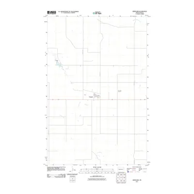 2011 Map of Arnegard, 2011 Print