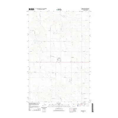 2014 Map of Arnegard, 2014 Print