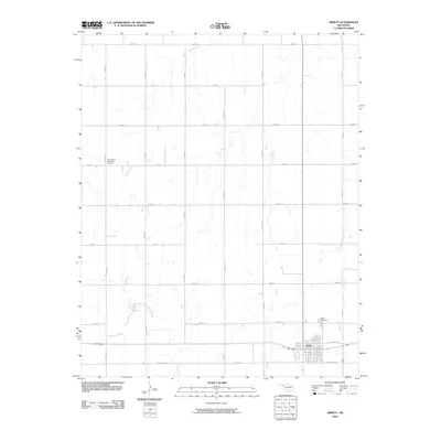 2010 Map of Arnett, 2010 Print
