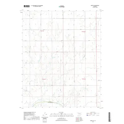 2018 Map of Arnett SE, 2018 Print