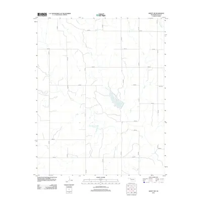 2012 Map of Arnett SW, 2012 Print
