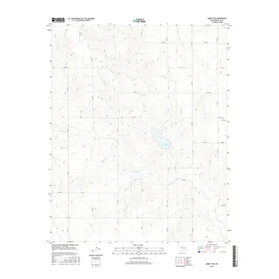2016 Map of Arnett SW, 2016 Print