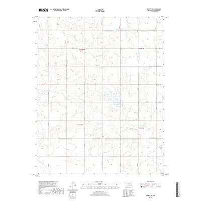 2018 Map of Arnett SW, 2018 Print