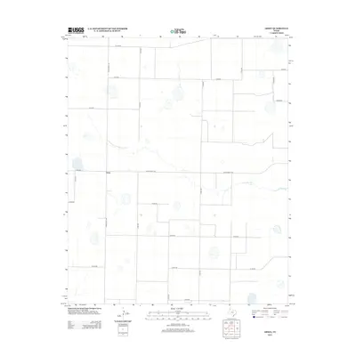 2012 Map of Arney, 2012 Print