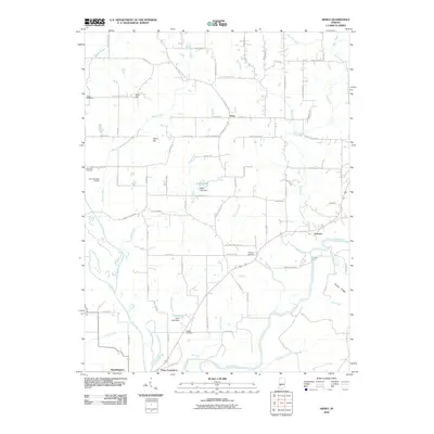 2010 Map of Arney, 2010 Print
