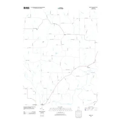 2013 Map of Arney, 2013 Print