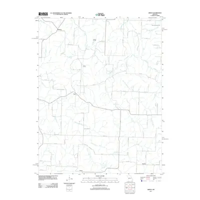 2011 Map of Arnica, 2011 Print