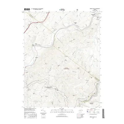 2016 Map of Arnold Valley, 2016 Print