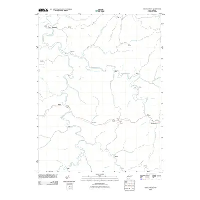 2011 Map of Arnoldsburg, 2011 Print