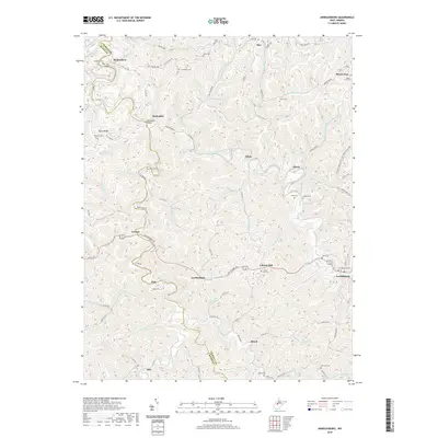 2019 Map of Arnoldsburg, 2019 Print