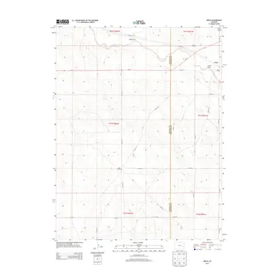 2013 Map of Aroya, 2013 Print
