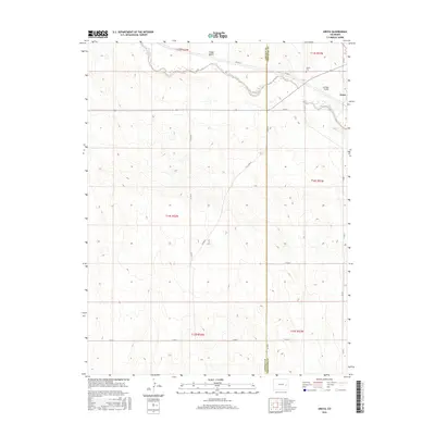 2016 Map of Aroya, 2016 Print