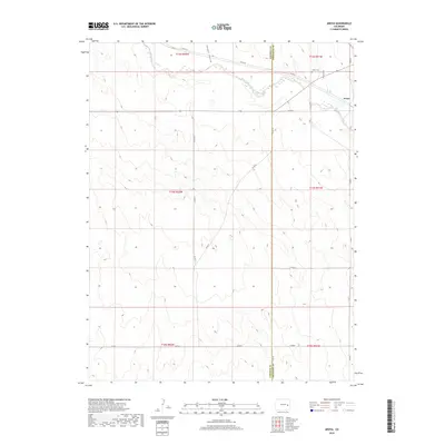 2019 Map of Aroya, 2019 Print
