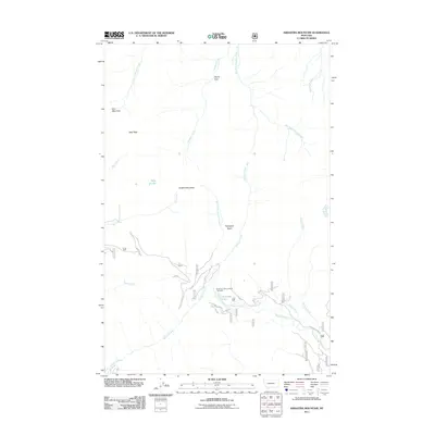 2011 Map of Arrastra Mountain, 2011 Print