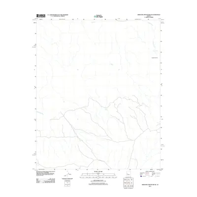 2011 Map of Arrastra Mountain SE, 2011 Print