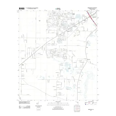 2012 Map of Arredondo, 2012 Print