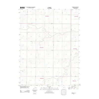 2013 Map of Arriba NE, 2013 Print