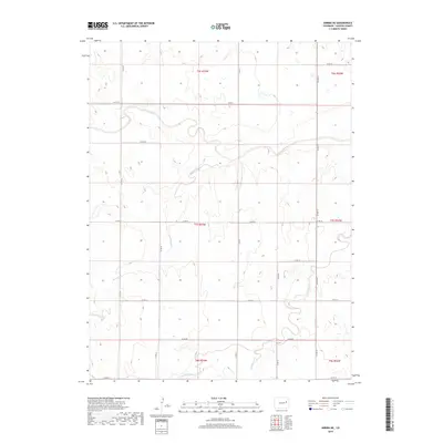 2019 Map of Arriba NE, 2019 Print