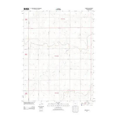 2013 Map of Arriba NW, 2013 Print