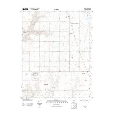2013 Map of Arriola, 2013 Print