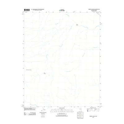 2012 Map of Arrow Canyon, 2012 Print
