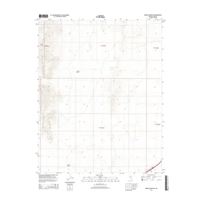 2014 Map of Arrow Canyon SE, 2014 Print