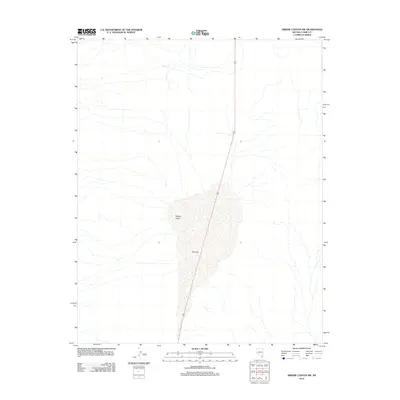 2012 Map of Arrow Canyon SW, 2012 Print
