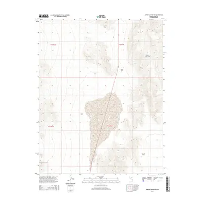 2015 Map of Arrow Canyon SW, 2015 Print
