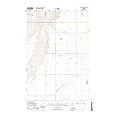 2017 Map of Arrow Creek, 2017 Print